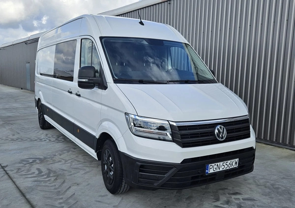 Volkswagen Crafter cena 112000 przebieg: 244439, rok produkcji 2018 z Trzemeszno małe 121
